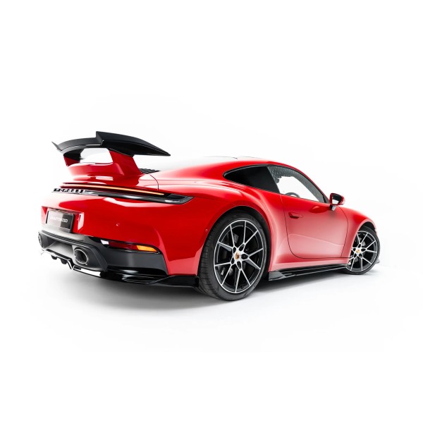 Porsche 911 992 Carrera Aero Facelift, difuzory pod boční prahy, Maxton design