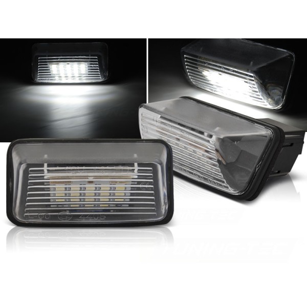 Peugeot 206 - LED osvětlení SPZ