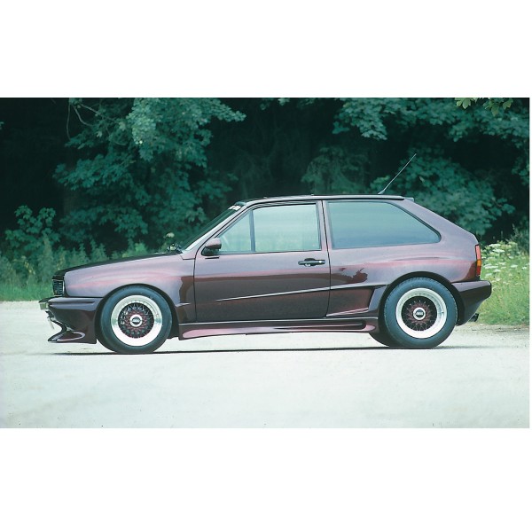 Rieger kompletní přední nárazník widebody II pro Volkswagen Polo 2/3 kupé, GFK (laminát)