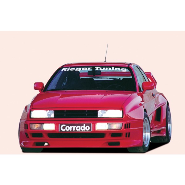 Rieger Přední nárazník widebody II pro Volkswagen Corrado 53I kupé, GFK (laminát)