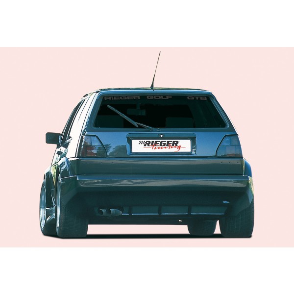 Rieger kompletní zadní nárazník widebody I pro Volkswagen Golf 2, GFK (laminát)