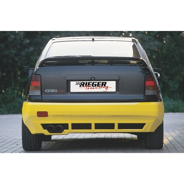 Rieger kompletní zadní nárazník pro Opel Kadett E 3-dvéř., GFK (laminát)