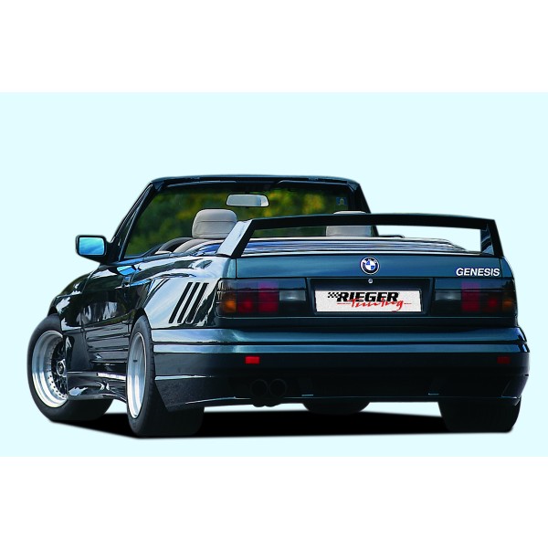 Rieger kompletní zadní nárazník widebody II pro BMW řada 3 E30, GFK (laminát)
