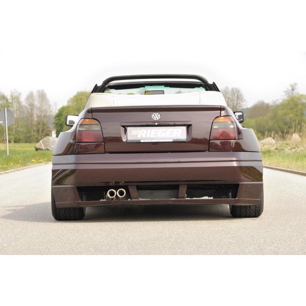 Rieger kompletní zadní nárazník widebody II pro Volkswagen Golf 3, GFK (laminát)