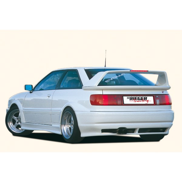 Rieger spoiler pod zadní nárazník widebody II (RT08) pro Audi 80 89 kupé, GFK (laminát)