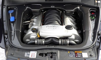Porsche CAYENNE TURBO '02-'06 4500cc - Carbonové komplet sání !!