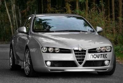 Alfa Romeo 159 - Přední podspoiler NOVITEC