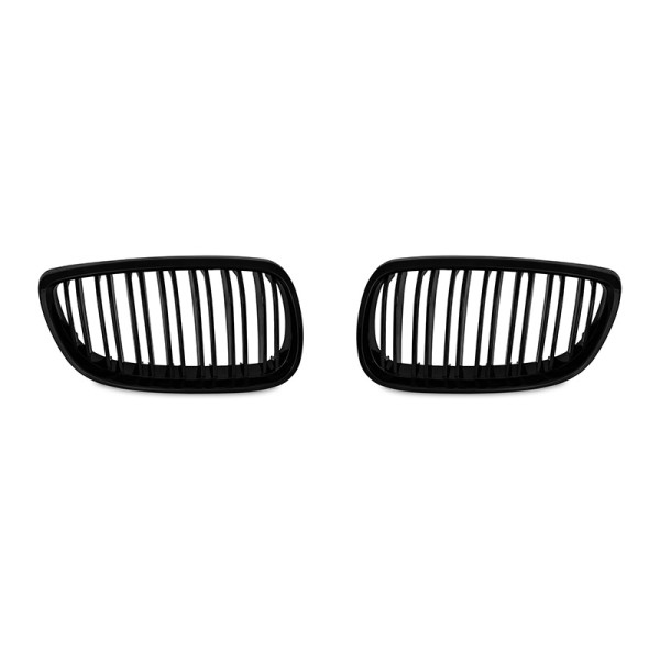 BMW řady 3 E92/E93 2006-2010 - Přední ledvinky ČERNÉ LESKLÉ M style