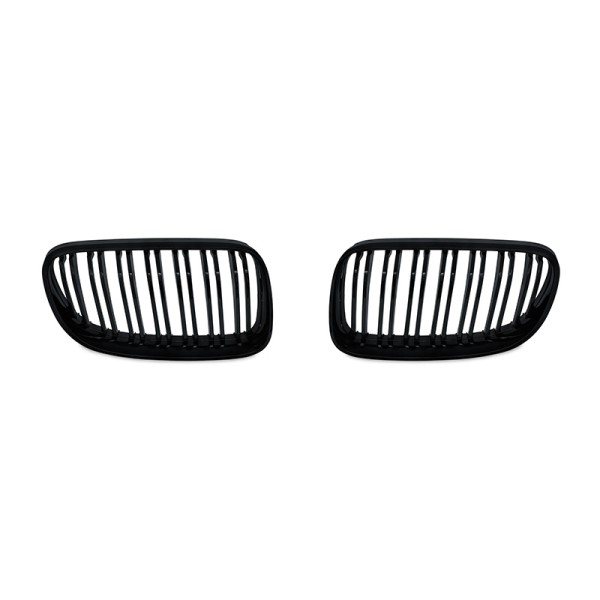 BMW řady 3 E92/E93 2010-2013 - Přední ledvinky ČERNÉ LESKLÉ M style