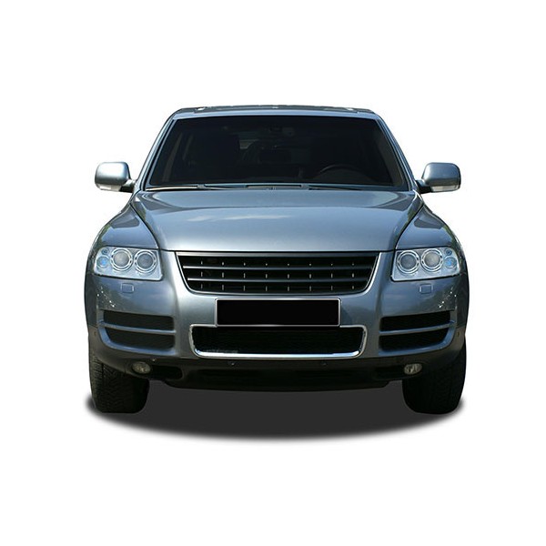 Volkswagen Touareg 7L do r.v. 10/2006 - Přední maska černá bez znaku