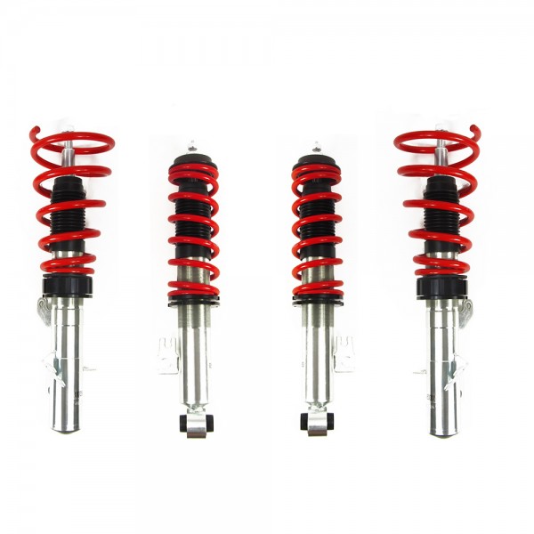 Mini Cooper One + D / Cooper + D / Cooper S + JCW (R56, R57, 06-13), výškově stavitelný podvozek, JOM Red Line