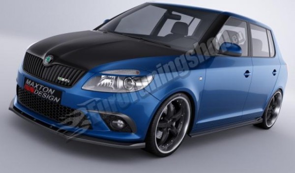 Škoda Fabia II RS - Přední podnárazník