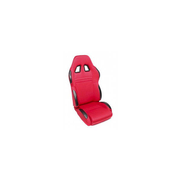 TA Technix sportovní sedačka sklopná červená levá ( alcantara )