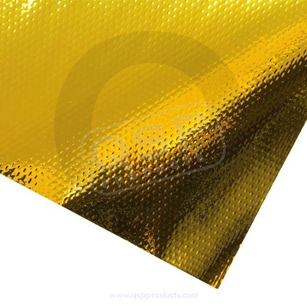 QSP termoizolační plátno zlaté - rozměry: 500 x 500.