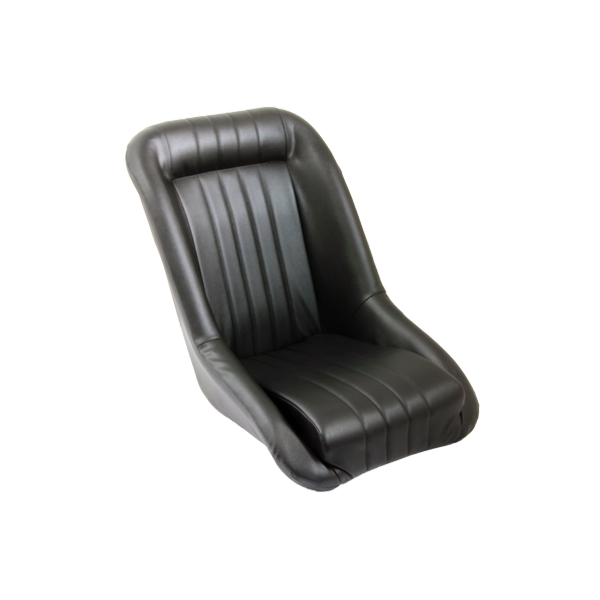 Sportovní sedačka QSP pevná - černa vinyl CLASSIC