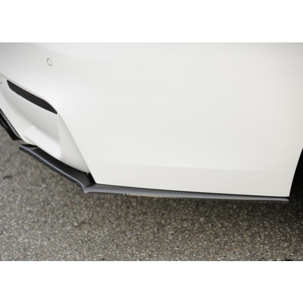 Rieger Tuning celokarbonové lipy pod originální zadní nárazník pro BMW řady 3 F80 M3 (M3) Sedan, řad