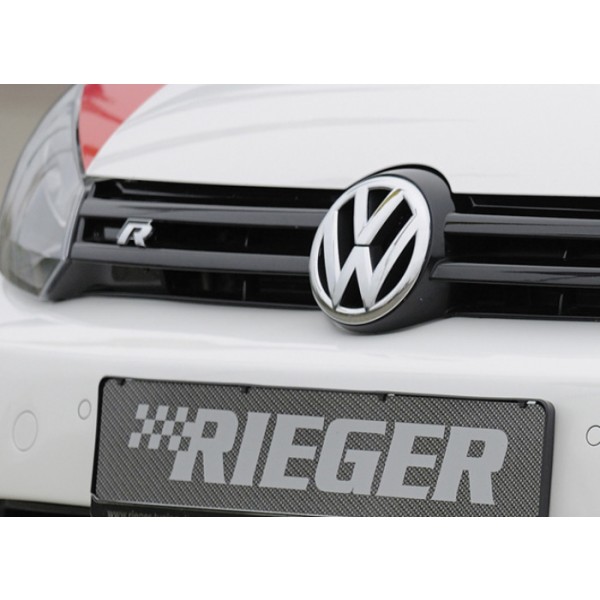 Rieger Tuning ochránná mřížka chladiče včetně znaku do předního nárazníku Rieger pro Volkswagen Golf