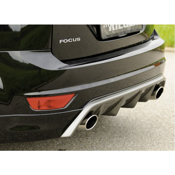 Rieger Tuning spoiler pod originální zadní nárazník pro Ford Focus II 3/5-dvéř. facelift, r.v. od 02