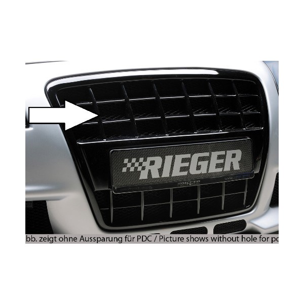 Rieger tuning maska pro přední nárazník pro Audi A4 (8H) Convertible před faceliftem, r.v. od 04/02-