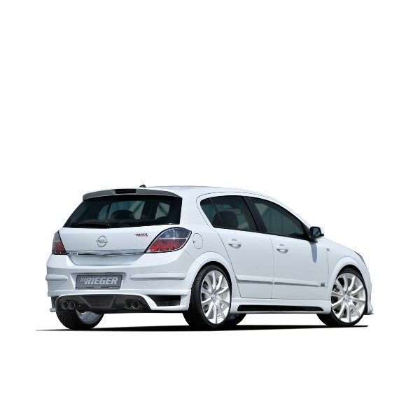 Rieger Tuning boční prahy s prolisem a výřezy pro Opel Astra H 5-dvéř. Hatchback/Notchback, r.v. od