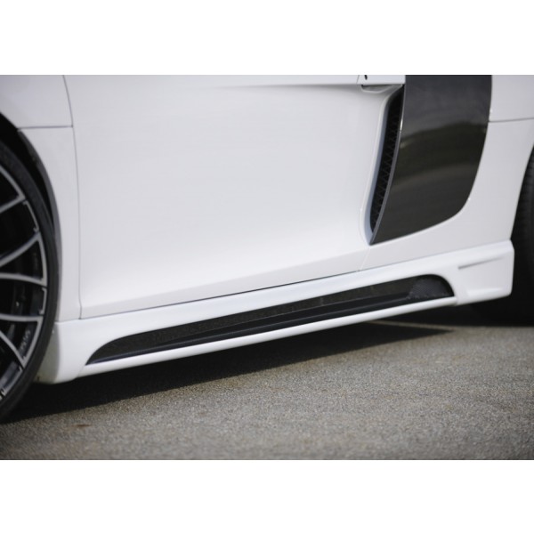 Rieger Tuning celokarbonové boční prahy s prolisem a výřezem pro Audi R8 (42) Coupé/Spyder, r.v. od