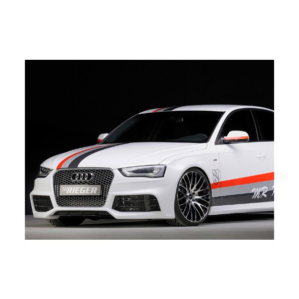 2013 Audi A4 B8 Facelift tuned by Rieger, audi a4 b8