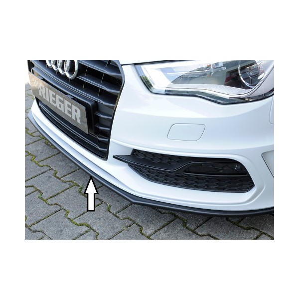 Rieger Tuning lipa pod originální přední nárazník S-Line pro Audi A3/S3 (8V) 3-dvéř. Hatchback (8V1)