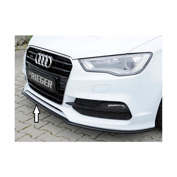 Rieger Tuning profilovaná lipa pod originální přední nárazník S-Line pro Audi A3/S3 (8V) Cabrio 8V7/