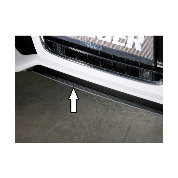 Rieger tuning lipa pod přední nárazník Rieger č. 55430/31/32/33 pro Audi A5/S5 (B8/B81) Cabrio/Soupé