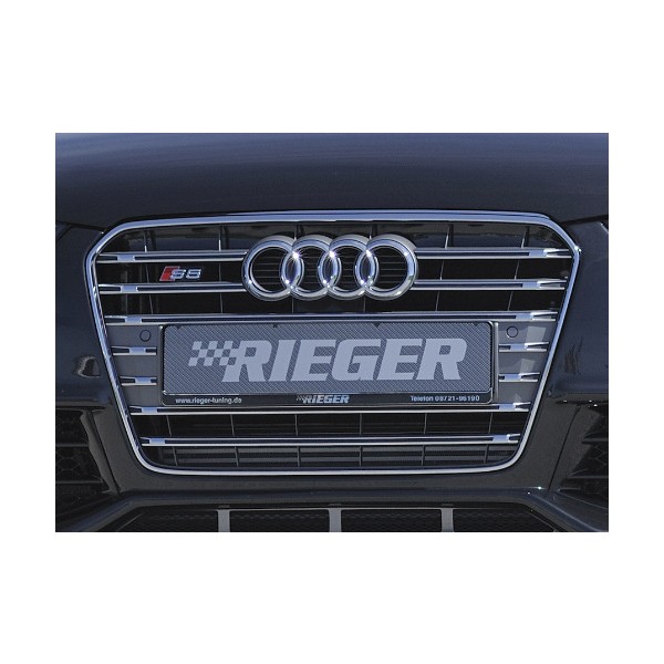 Rieger tuning originální maska Audi S5 vč. logo a držáku RZ pro Audi A5 (B8/B81) Cabrio/Coupé/Sportb