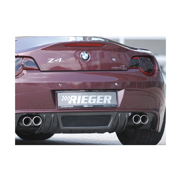 Rieger Tuning spoiler pod originální zadní nárazník pro BMW Z4 (E85) Roadster, před faceliftem, r.v.