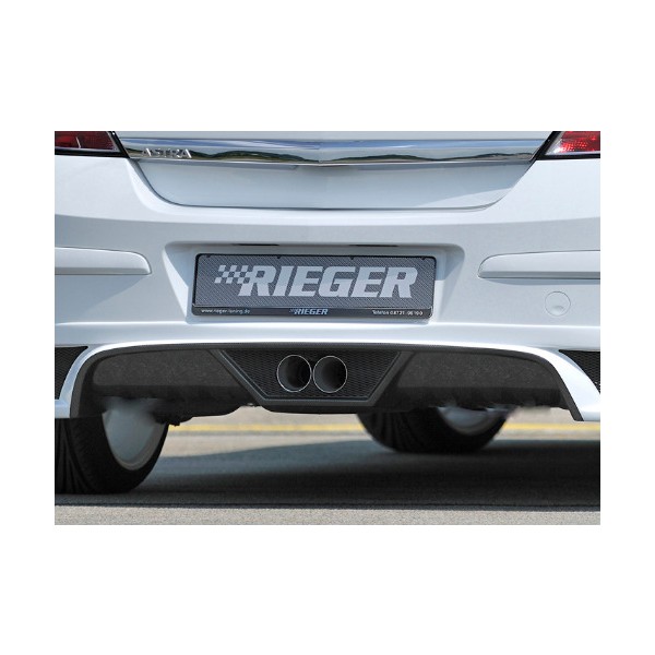 Rieger Tuning spoiler pod originální zadní nárazník pro Opel Astra H 5-dvéř. Hatchback/Notchback, r.