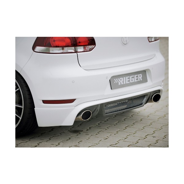 Rieger Tuning spoiler pod originální zadní nárazník pro Volkswagen Golf VI GTI/GTI 3/5-dvéř. Cabrio,