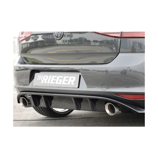Rieger Tuning vložka zadního nárazníku pro vozy se sportovní koncovkou na obou stranách pro Volkswag