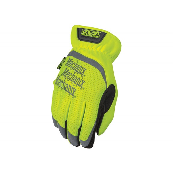 Rukavice Mechanix Safety FastFit - bezpečnostní, žluté reflexní