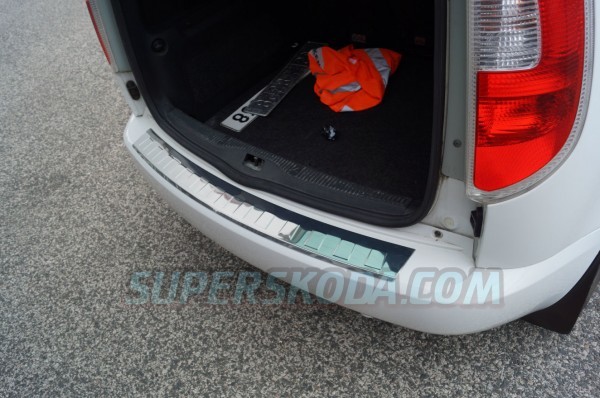 Škoda Roomster 06-10 - Nákladový práh nerez