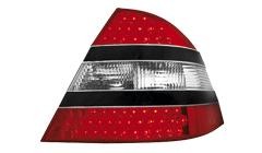 Zadní čiré lampy Mercedes Benz W220 S-třída - black  LED