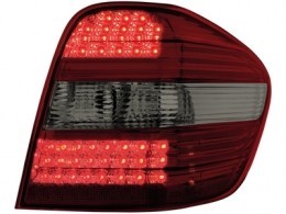MERCEDES W164 M-Klasse - Zadní čirá světla LED - Červeno/Kouřové