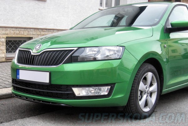 Škoda Rapid - Přední podspoiler SPORTIVE