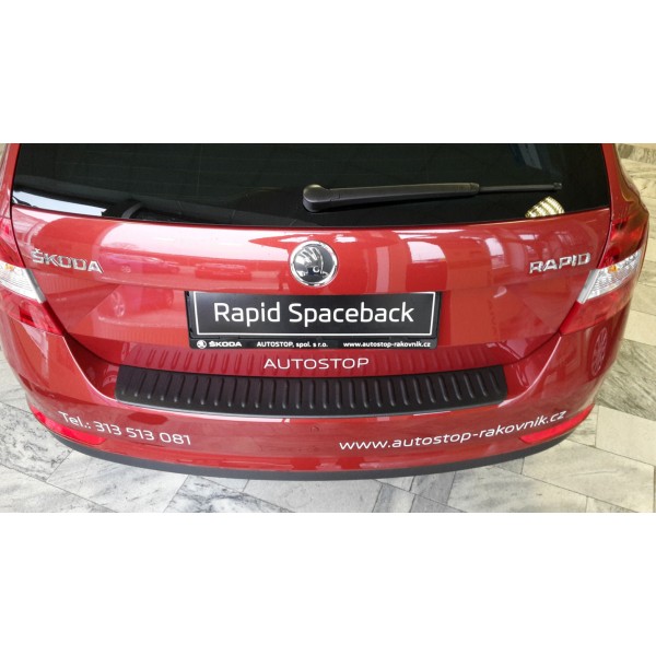 Škoda Rapid SpaceBack - ochranný panel zadního nárazníku černý