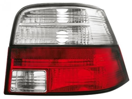 VW GOLF IV - Zadní světla Čiré - Červené