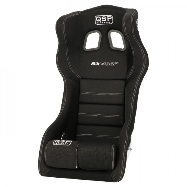 Sportovní sedačka QSP pevná - černa FIA RX-400P
