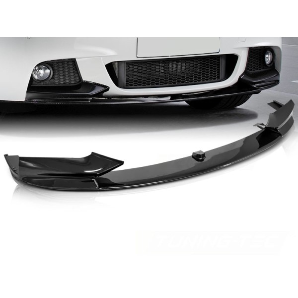 BMW F10/ F11 / F18 11-16 M-PERFORMANCE GLOSSY BLACK - přední podnárazník