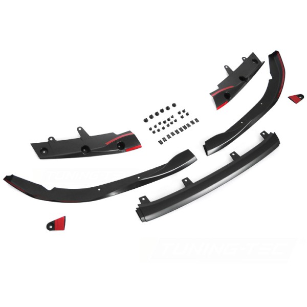 BMW G22 G23 20- - Přední spoiler performance style ČERNÝ MAT