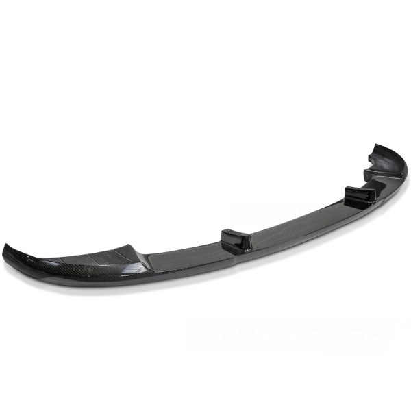 BMW F10 11-13 - Spoiler pod přední nárazník CARBON STYLE