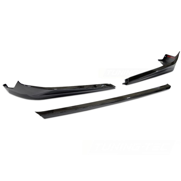 BMW G30/G31 LCI 2020-2023 - Spoiler pod přední nárazník SPORT GLOSSY BLACK
