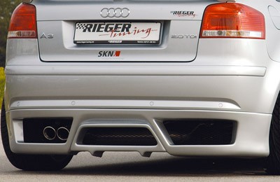 Audi A3 typ 8P/3dv/ -Spoiler pod zadní nárazník