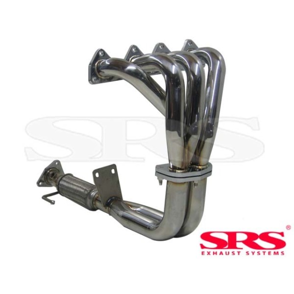 Honda Prelude 1997-2001 2 dveř. coupe 2.2 VTi (H22A5/A8 - BB6/8) 4-2-1 svody nerezová ocel  SRS exhaust systems