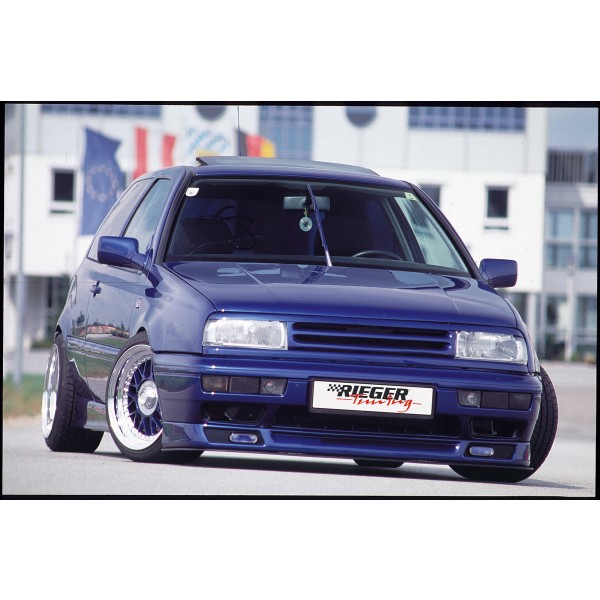 Rieger lipa pod přední nárazník Rieger pro Volkswagen Vento combi/sedan, 92-98, plast ABS bez povrchové úpravy