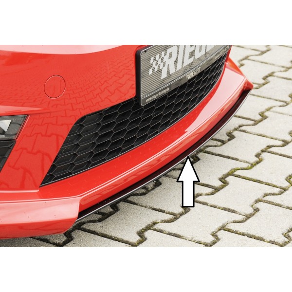 Rieger lipa pod přední nárazník Rieger pro Škoda Octavia RS 5E combi, sedan před faceliftem, 06/13-01/17, plast ABS bez povrchové úpravy